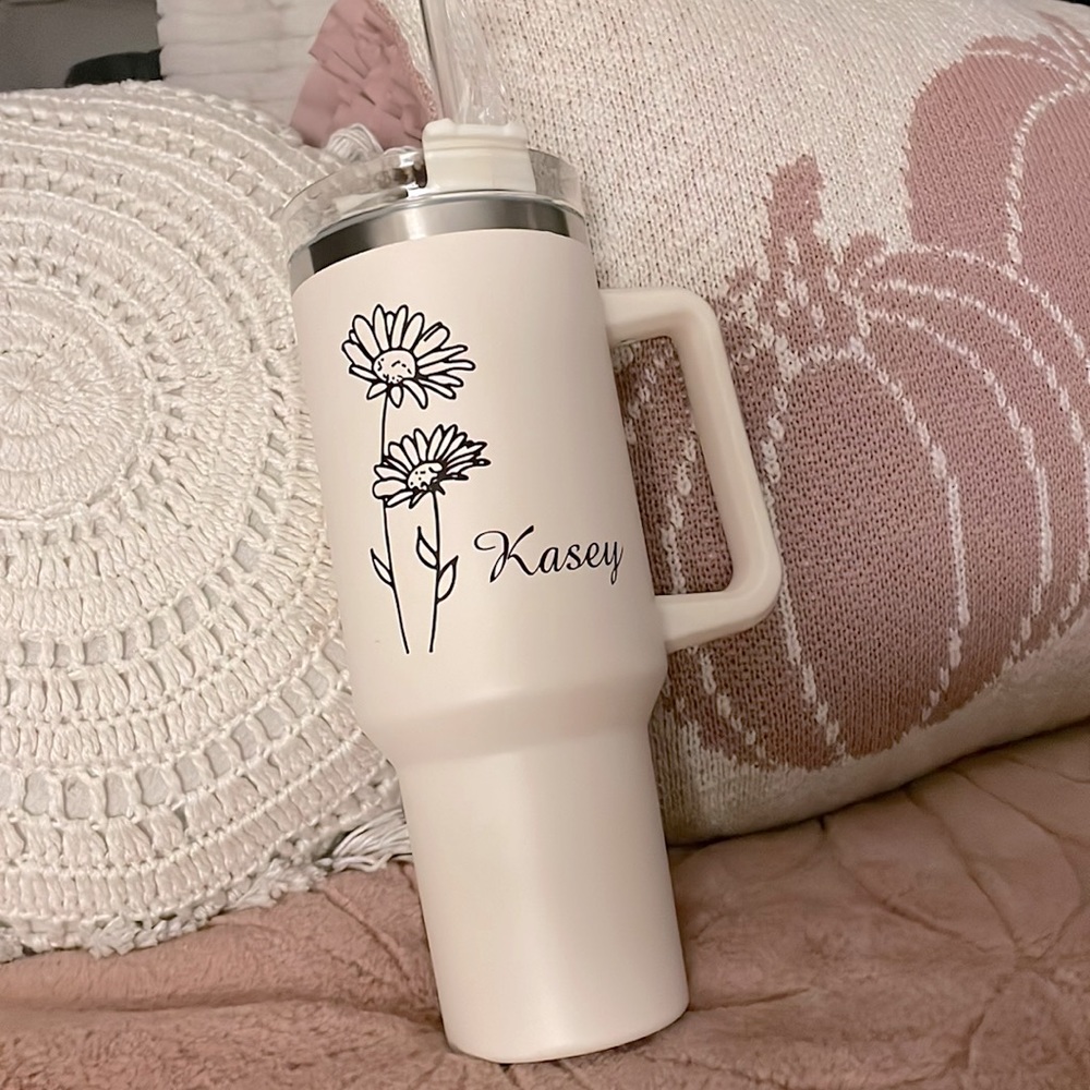 Personalized (Kasey) cup.